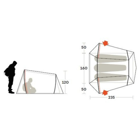 Намет Ferrino Lightent 3 Pro