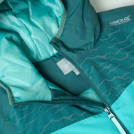 Дитяча зимова куртка Regatta Illuma Reflective Jacket Mediterranea/Turquoise