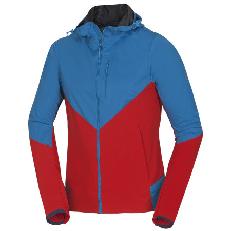 Чоловіча куртка Northfinder Qilty синій/червоний Bluered
