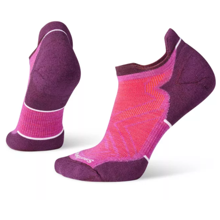 Жіночі шкарпетки Smartwool Run Targeted Cushion Low Ankle Socks сірий/фіолетовий