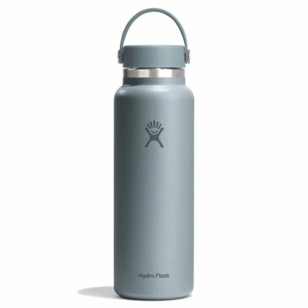 Термос Hydro Flask 40 Oz Wide Flex Cap темно-сірий Shale Gray