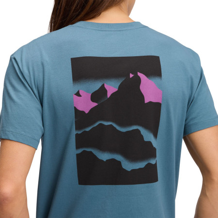 Жіноча футболка Black Diamond W Mountainscape SS Tee
