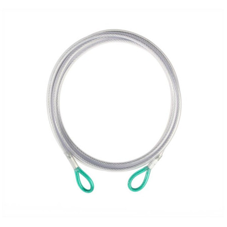 Зацеп тросовий Singing Rock Steel Anchor "I" 5m срібний/зелений