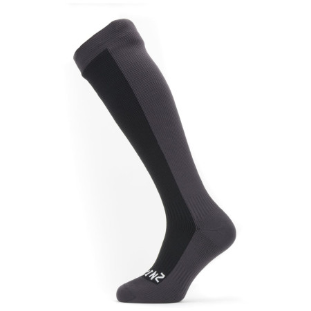Непромокаючі шкарпетки SealSkinz Worstead чорний/сірий