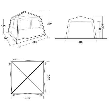 Намет Outwell Fastlane 300 Shelter