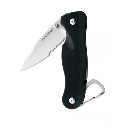 Ніж Leatherman Crater C33X чорний