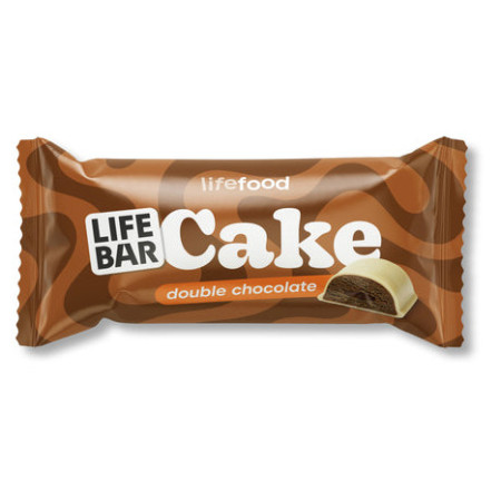 Батончик Lifefood Cake dvojitá čokoláda (35 g)