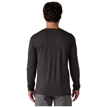 Чоловіча футболка Patagonia M's L/S Cap Cool Merino Blend Graphic Shirt