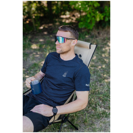 Чоловіча футболка Zulu Merino Fire 160 Short Comfy