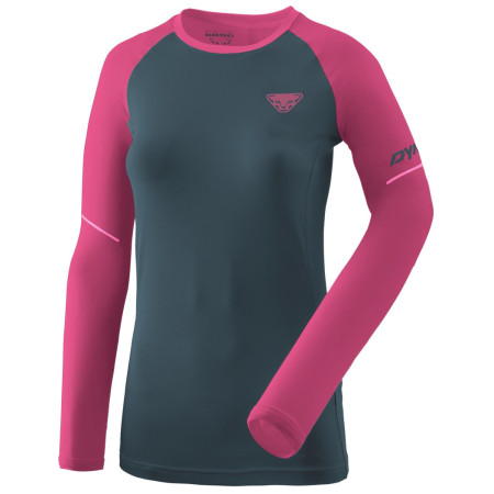 Жіноча функціональна футболка Dynafit Alpine Pro W L/S Tee рожевий/сірий 6A51 - magenta/0720