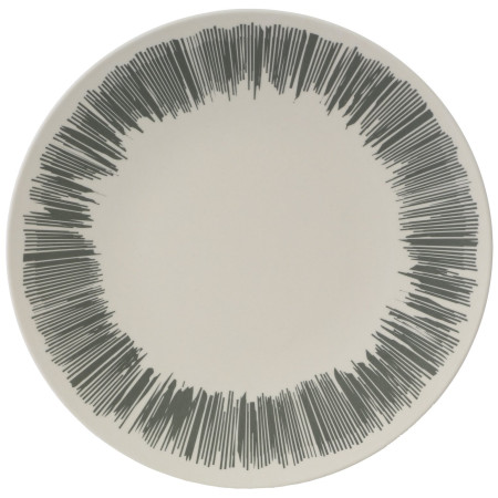 Тарілка з виставки Vango Bamboo Dinner Plate сірий