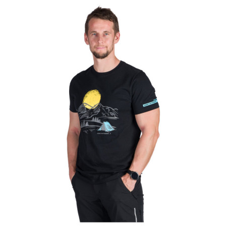 Чоловіча футболка Northfinder Birger чорний 269black