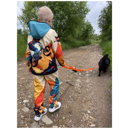 Дитяча софтшелова куртка WAMU Mountain Bike