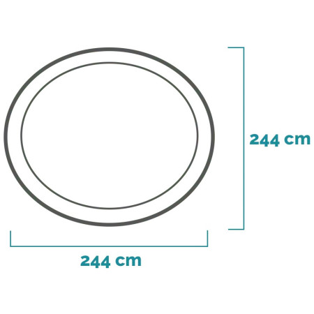 Басейн Intex Easy Set 244x61 cm