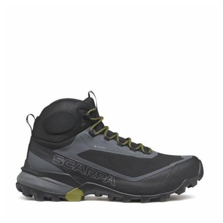 Чоловічі трекінгові черевики Scarpa Ribelle Cross 2 Mid Gtx чорний Black-Olive Gore-Tex Sharm