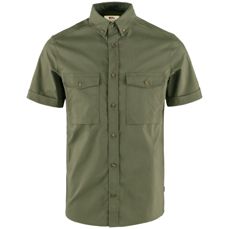 Чоловіча сорочка Fjällräven Övik Air Stretch SS Shirt M зелений Laurel Green