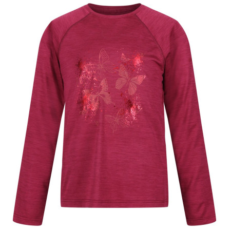 Дитяча футболка Regatta Burnlee червоний Rumba Red