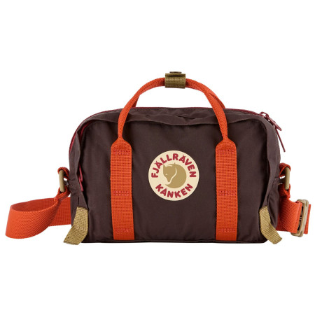 Сумка через плече Fjällräven Kånken Koncept Crossbody чорний/червоний Black Oak-Rowan Red