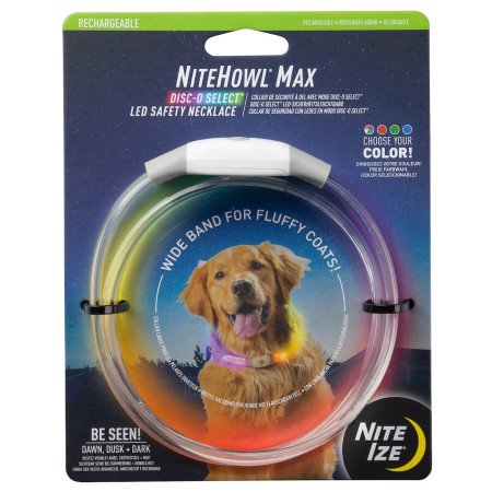 Світловий нашийник для собаки Nite Ize NiteHowl Max LED