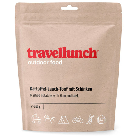 Дегідрована їжа Travellunch Картопляне пюре з шинкою і пореєм 250 г
