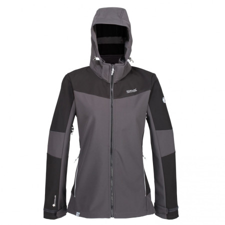 Жіноча куртка Regatta Desoto VI чорний/сірий Ash/Black