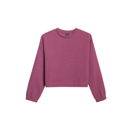 Дитяча толстовка 4F Sweatshirt F1936 Dark Pink рожевий DARK PINK