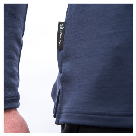 Чоловіча функціональна футболка Sensor Merino Blend Typo deep blue
