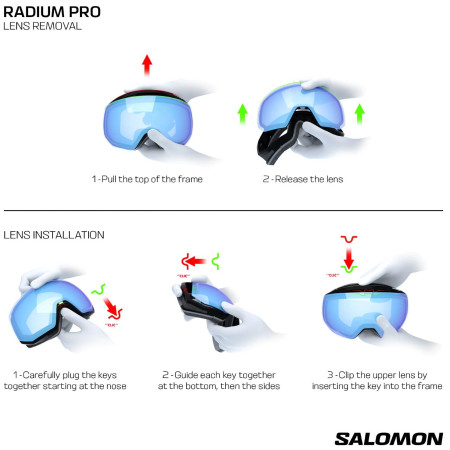 Лижна маска Salomon Radium Pro Sigma Photochromic