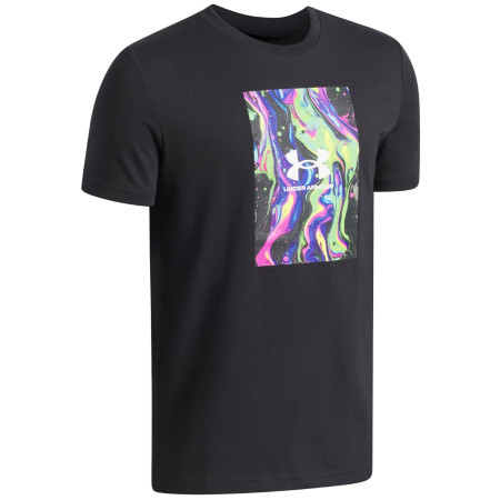 Дитяча функціональна футболка Under Armour UA B Multi Color Photo SS Black