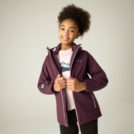 Зимова куртка для дівчини Regatta Girls Trekktain 3-in-1 II FigPowLilac