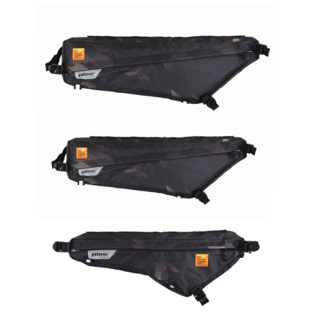 Сумка на раму WOHO X-TOURING Diamond CyberCam černá L