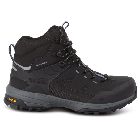 Жіночі черевики Regatta Womens Regen Boot чорний Blk/LilacBlm