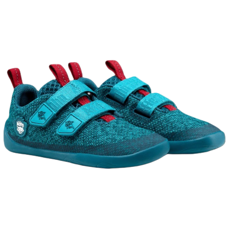 Дитячі черевики Affenzahn Sneaker Knit Happy синій Shark