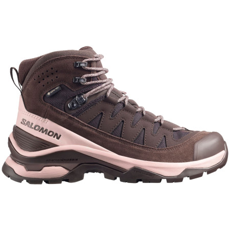 Жіночі черевики Salomon Quest Echo Gore Tex коричневий Black Coffee / Shadow Gray / Black