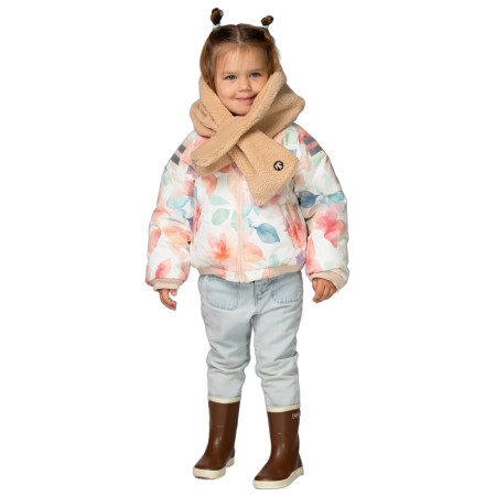 Дитяча зимова куртка DucKsday Reversible Jacket Bliss/Sherpa růžová/hnědá Pastel/Pink