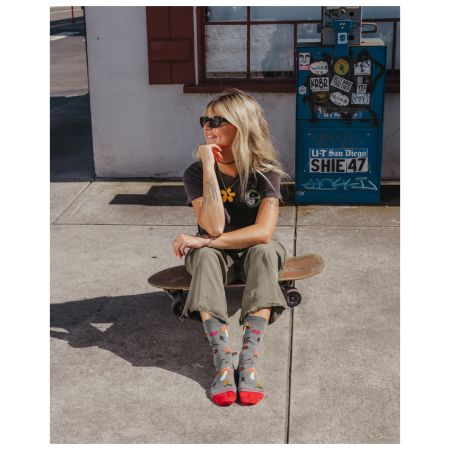 Жіночі шкарпетки Darn Tough Shroom Bloom Crew Lightweight