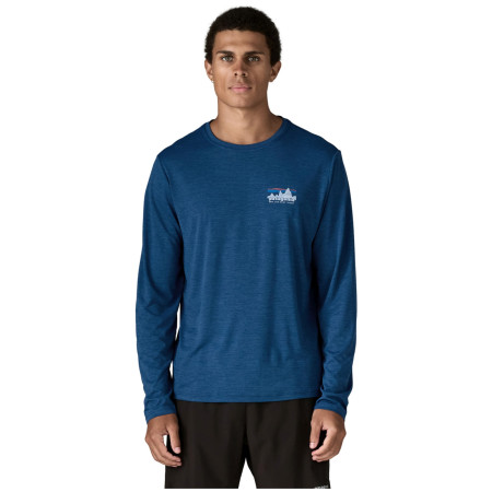 Чоловіча футболка Patagonia M's L/S Cap Cool Daily Shirt - '73 Skyline