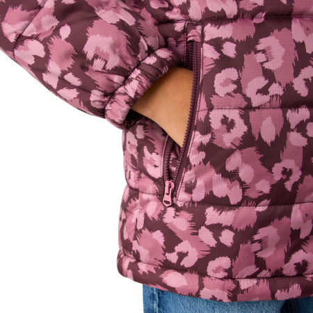 Дитяча зимова куртка Regatta Lofthouse Fig/Violet Leopard