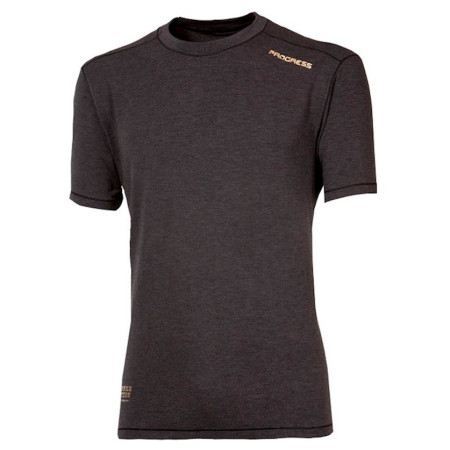 Чоловіча функціональна футболка Progress CC TKR 46CA чорний anthracite