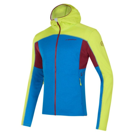 Чоловіча толстовка La Sportiva Cosmic Hoody M блакитний Electric Blue/Lime Punch