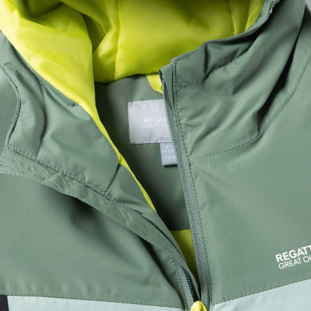 Дитяча зимова куртка Regatta Beamz Dark Forest/Glacier Green