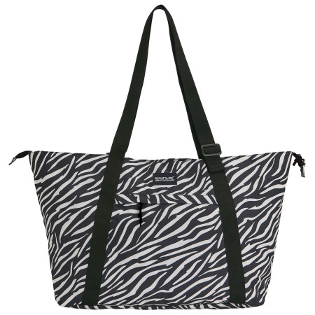 Пляжна сумка Regatta Boulder Tote чорний/білий Black White Zebra