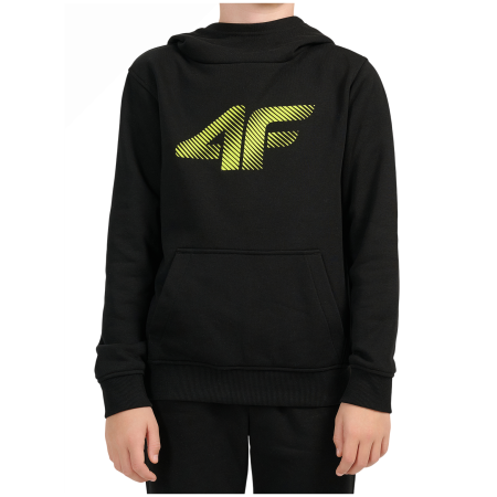 Дитяча толстовка 4F Sweatshirt M2761 Deep Black чорний Deep Black