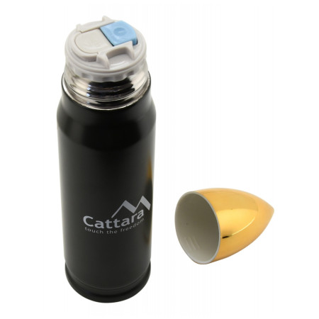 Термос Cattara Load 450ml чорний
