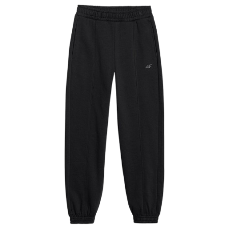 Дитячі спортивні штани 4F Trousers Cas F1242 чорний DEEP BLACK