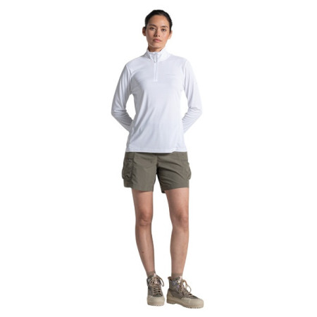 Жіноча футболка Craghoppers NosiLife SolarShield+ Half Zip Top