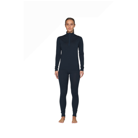 Жіноча функціональна футболка Devold Breeze Plus Merino 200 Zip Neck Wmn
