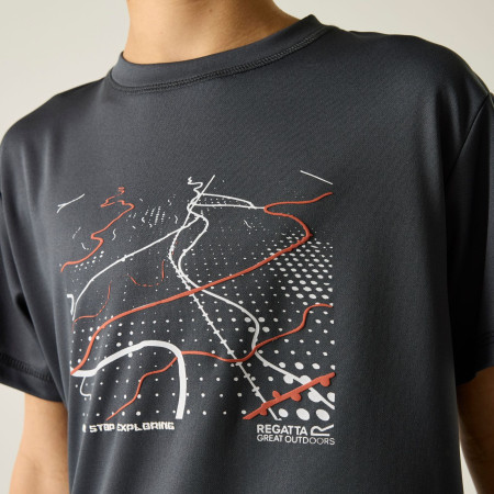 Дитяча футболка Regatta Alvarado Seal Grey