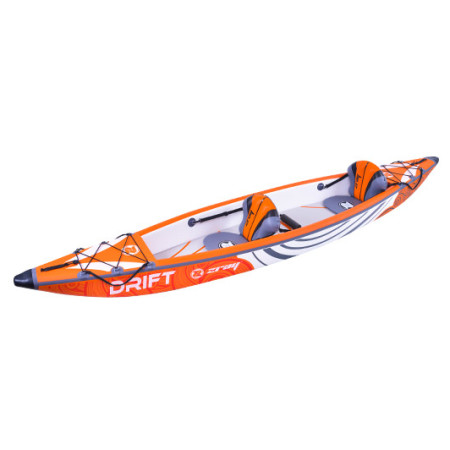 Надувний каяк Zray Drift помаранчевий White/Orange