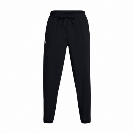 Чоловічі спортивні штани Under Armour Vibe Woven Jogger чорний Black/White